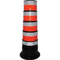 D&eacute;lin&eacute;ateur, Hauteur 47,25", Orange/Blanc - CCI Canada 03-756-QCFP