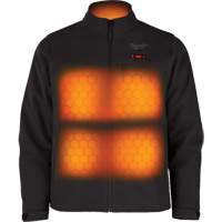 M12 Heated Toughshell Jacket (Jacket Only), Men's, Large, Black - Milwaukee M100B-20L