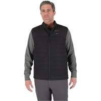 M12 Heated Axis Vest with Battery, Men's, Large, Black - Milwaukee M300B-21L