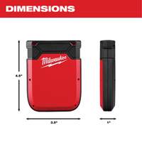 Source d'alimentation pour &eacute;quipement chauffant avec contr&ocirc;le d'application, 12 V - Milwaukee 48-11-2330