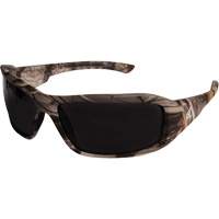 Brazeau Safety Glasses, Smoke Lens, Anti-Scratch, ANSI Z87+/MCEPS GL-PD 10-12/Meets/Exceeds CSA Z94.3 - Edge Safety Eyewear XB116CF