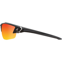 Khor G2 Safety Glasses, Red/Mirror Lens, Anti-Scratch, ANSI Z87+/MCEPS GL-PD 10-12/Meets/Exceeds CSA Z94.3 - Edge Safety Eyewear SDKAP119-G2