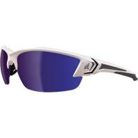 Lunettes de s&eacute;curit&eacute; Khor G2, Lentille Miroir bleu, Anti-&eacute;gratignures/Polaris&eacute;, ANSI Z87+/MCEPS GL-PD 10-12/R&eacute;pond ou surpasse la norme CSA Z94.3 - Edge Safety Eyewear TSDKAP248-G2