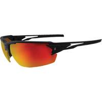 Lunettes de s&eacute;curit&eacute; Pumori, Lentille Rouge/Miroir, Anti-&eacute;gratignures, ANSI Z87+/MCEPS GL-PD 10-12/R&eacute;pond ou surpasse la norme CSA Z94.3 - Edge Safety Eyewear XPAP419