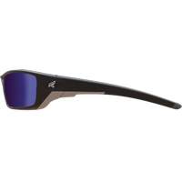 Reclus Safety Glasses, Blue Mirror Lens, Anti-Scratch, ANSI Z87+/MCEPS GL-PD 10-12/Meets/Exceeds CSA Z94.3 - Edge Safety Eyewear SR118.
