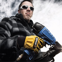 The Original Dryrigger Gloves, 12/3X-Large, Suede Palm, Slip-On Cuff - Impacto WGRIGGXXXL