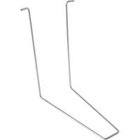 Wire Bracket Berm, 748 US gal. Capacity, 10' W x 10' L x 12" H, L-Bracket - Zenith Safety Products 