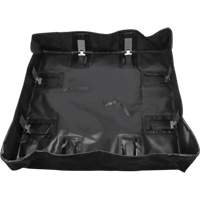 Collapsible Berm, 30 US gal. Capacity, 2' W x 4' L x 6" H, Snap-Up Bracket - Zenith Safety Products 