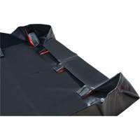 IBX Wall Pop-Up Berm, 1077 US gal. Capacity, 12' W x 12' L x 12" H, Snap-Up Bracket - Zenith Safety Products 