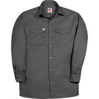 Chemise de travail &agrave; manche longue de premi&egrave;re qualit&eacute;, Hommes, T-Grand, Charbon - Big Bill 147-R-CHA-XL