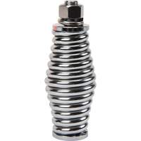 Tige de s&eacute;curit&eacute; robuste, Fixation Filet&eacute;, Hauteur 8', Orange avec X r&eacute;fl&eacute;chissant - Produits de sécurité Zenith 