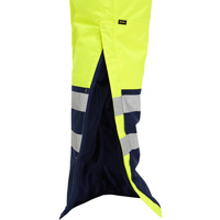 Salopette pour le froid extr&ecirc;me Bisley, Polyester, Petit, Jaune lime haute visibilit&eacute; - PIP Global Safety PC318M6452T-LY/S