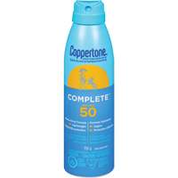Protection solaire compl&egrave;te Coppertone, FPS 50, Vaporisateur -  