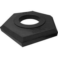 Base de canaliseur en caoutchouc, 15 lb - Produits de sécurité Zenith 