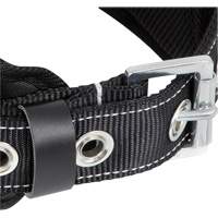 WB-6010-S Dispositif de retenue de s&eacute;curit&eacute; avec ceinture &agrave; un anneau en D et support lombaire rembourr&eacute; - Petit - Peakworks V8056011