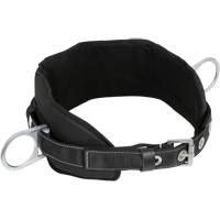 WB-6020-L Safety Positioning 2 Side D-Rings Belt with Padded Lumbar Support - Large - Peakworks V8056023