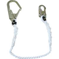 LAN-1242-4 Longe &agrave; corde de retenue 5/8", 1 branches, 4', Classe CSA A - Peakworks V8151204