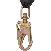 SRL-73302-10LE Self-Retracting Lifeline, 10', Galvanized Steel, Swivel - Peakworks V845633010LE