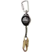 SRL-76105-6AR Arc Flash Self-Retracting Lifeline, 6', Dyneema&reg;, Swivel - Peakworks V845682006AR