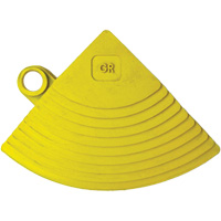 24/Seven&reg; Locksafe&reg; Yellow Max Corner - Wearwell 581.CORNERGRYL-CS4