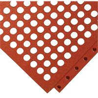 24/Seven&reg; Locksafe&reg; Grade A&reg; Open Interlocking Rubber Floor Tiles - Wearwell 582.58X3X3TC