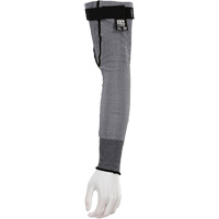CutPro&reg; Cut-Resistant Sleeve, HyperMax&reg;, 18", ASTM ANSI Level A6, Grey - Mcr Safety 92185VR