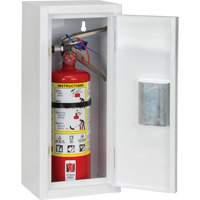 Armoire int&eacute;rieur pour extincteur, 8" la x 18" h x 6" p - Produits de sécurité Zenith 