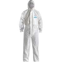 Combinaison CoverMe XP1800 de type 5/6 avec capuchon, Moyen, Blanc, Microporeux - Ronco 40-551-M