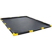 Stinger Spillpal Berm, 119 US gal. Capacity, 8' W x 6' L x 4" H, Foam Wall - Enpac BD-68-FW