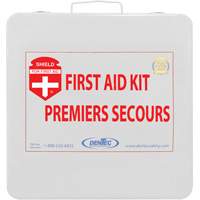 Shield First Aid Kit, Meets/Exceeds CSA Z1220-24 Type 2 Low-Risk Environment, Medium (26-50 Workers) - Dentec 81CSA24-0003-1