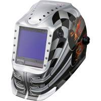Masque de soudage VIKING 3350 Motorhead, 3,74" lo x 3,34" la Champ de vision, Teinte 5 - 13 - Lincoln Electric K3100-4