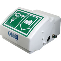 Eye/Face Wash, Wall-Mount Installation, Plastic Bowl - Hughes 45GEW