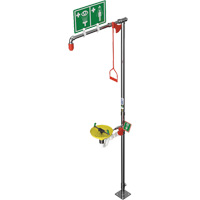 Combination Shower with Open ABS Bowl & Top Inlet, Pedestal - Hughes 18GS75G