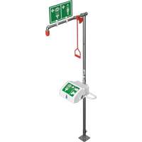Combination Shower with Closed ABS Bowl & Top Inlet, Pedestal - Hughes 18G45GT