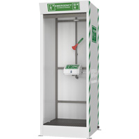 Emergency Cubicle Shower & Covered Eye & Face Wash - Hughes SD32K45G