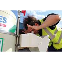 Mobile Self-Contained Emergency Safety Shower with Eye & Face Wash, 30 gal. Capacity, Meets None - Hughes 40K45G