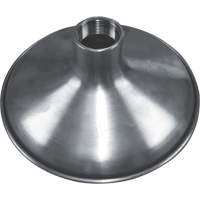 Pomme de douche de s&eacute;curit&eacute; en acier inoxydable - Hughes SS-ROSE
