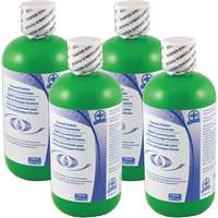 Additif pour pr&eacute;server l'eau dans les douches oculaires d'urgence autonomes, Canada, paquet de 4, 8 oz - Hughes ADDR4PKCAN