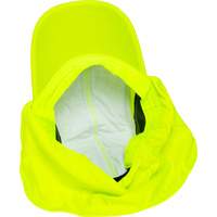 Chapeaux de refroidissement avec voiles pour le cou, Lime haute visibilit&eacute; - Produits de sécurité Zenith 