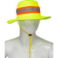 Chapeau de p&ecirc;cheur &agrave; refroidissement par &eacute;vaporation, Lime haute visibilit&eacute; - Produits de sécurité Zenith 
