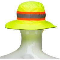 Chapeau de p&ecirc;cheur &agrave; refroidissement par &eacute;vaporation, Lime haute visibilit&eacute; - Produits de sécurité Zenith 