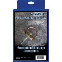 Raccord d'ancrage, Anneau en D, Usage Temporaire - Dentec 16ADCONN-AO46FSRT