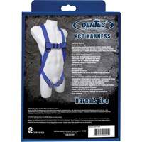 Harnais de s&eacute;curit&eacute; ECO dans une boîte de vente au d&eacute;tail, Certifi&eacute;e CSA, Classe A, Cap. 352 lb - Dentec 16H33102FI URT