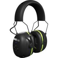 &eacute;couteurs Bluetooth Air Defender noir & vert, Style Bandeau, 24 dB - ISOtunes IT-46
