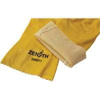 Gants &agrave; fini rugueux et r&eacute;sistants aux produits chimiques, Taille 9, 12" lo, PVC, Doublure en Interlock, 47-mil - Produits de sécurité Zenith 