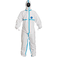 Combinaisons &agrave; capuchon, T-Grand, Blanc, Tyvek 600 - Dupont Personal Protection TY198TWHXL0025PI