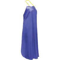 CoverMe Apron, PVC/Vinyl, 45" L x 35" W, Blue - Ronco 41-532