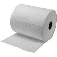 Rouleaux absorbants li&eacute;es, Poids moyen, 150' lo x 15" la, Absorption 10 gal. - Produits de sécurité Zenith 