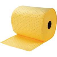 Rouleaux absorbants li&eacute;es, Poids moyen, 150' lo x 15" la, Absorption 8 gal. - Produits de sécurité Zenith 
