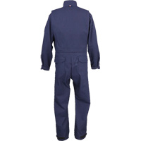 Westex UltraSoft&reg; Welder's Coverall - Regular, Size Small, Navy Blue - Big Bill 413US7-R-NAY-S